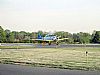 The T-6 taking off at Somerset Airport