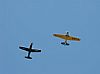 T-6 and T-6A Texan II fly by